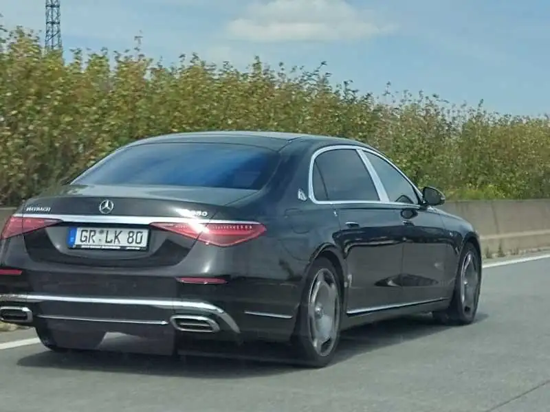 Maybach S580 (2022) spotted in Bremen, Germany