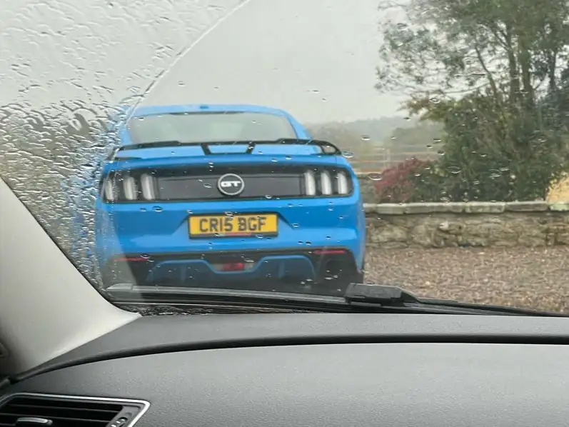 Ford Mustang GT (2015) spotted in Darlington, United Kingdom