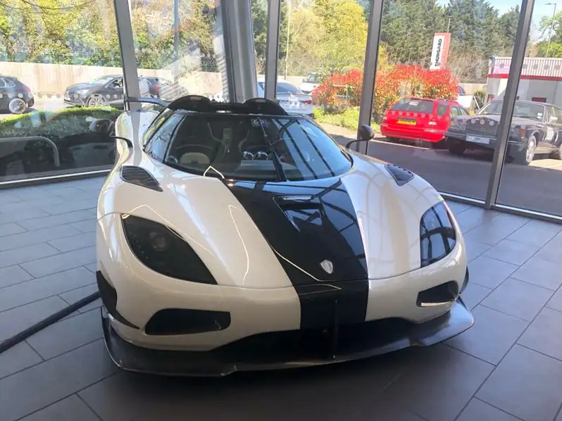 Koenigsegg Agera spotted in Farnborough