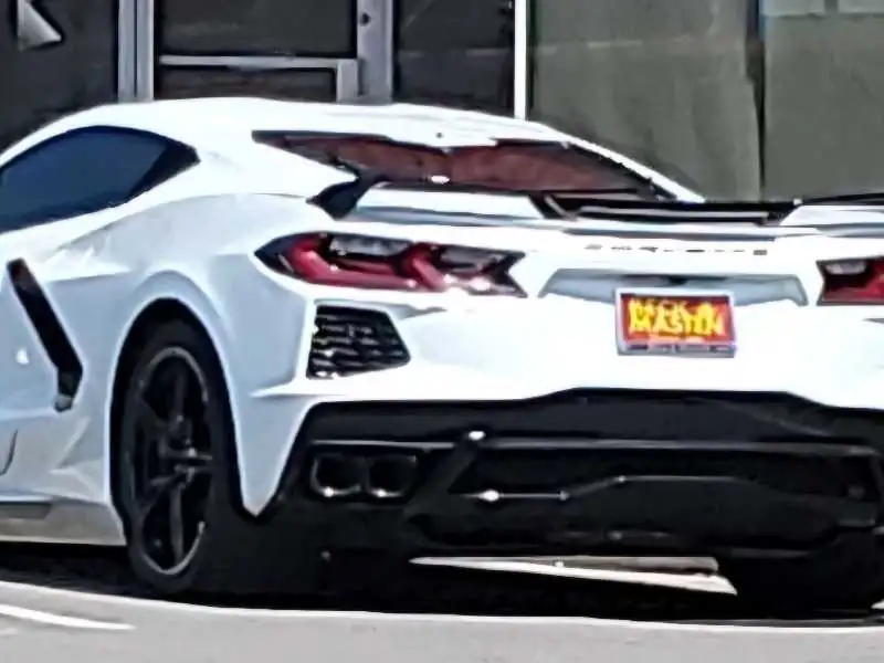 Chevrolet Corvette C8 spotted in Beaumont