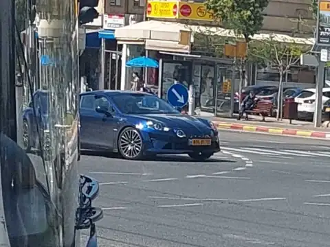 Renault Alpine A110 (2020) spotted in Tel Aviv, Israel