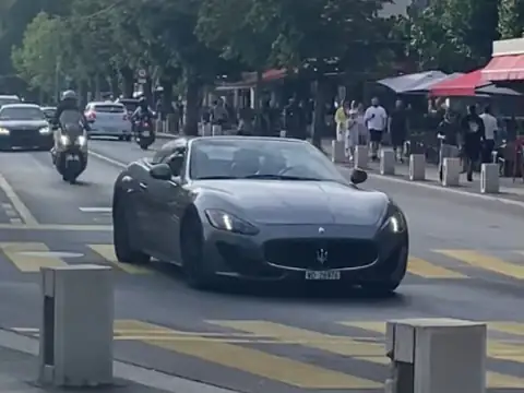 Maserati GranTurismo Convertible (2020) spotted in Lausanne, Switzerland