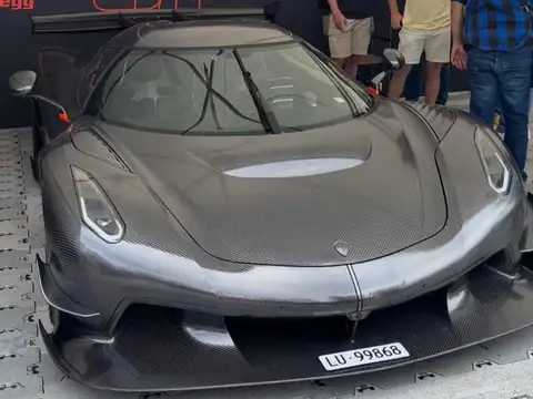 Koenigsegg Jesko spotted in Le Mans