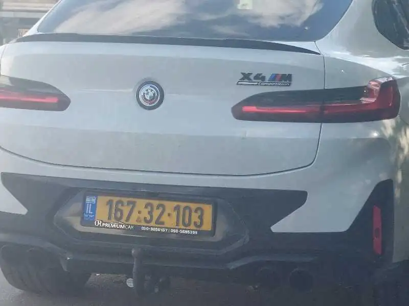 BMW X4 M (2022) spotted in Tel Aviv, Israel