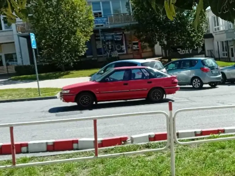 Mazda 323 (1990) spotted in Jihlava, Czechia