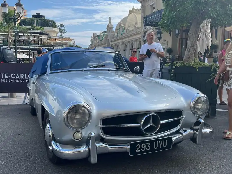 Mercedes-Benz 300 SL (1954) spotted in Monaco, Monaco