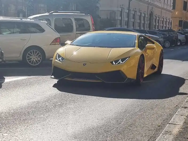 Lamborghini Huracán (2021) spotted in Sibiu, Romania
