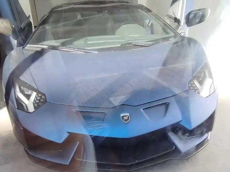 Lamborghini Aventador Mansory Carbonado (2013) spotted in Málaga, Spain