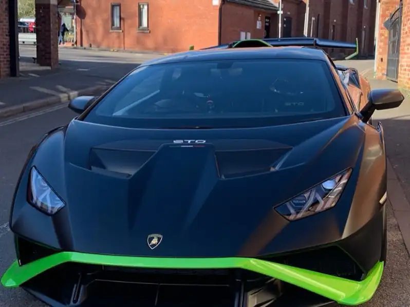 Lamborghini Huracán STO spotted in Burton upon Trent