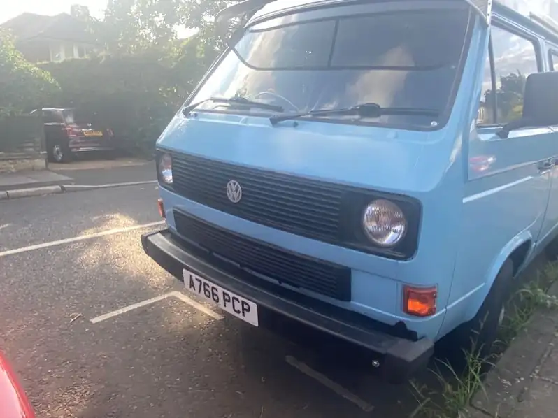 Volkswagen Type 2 (T3) (1984) spotted in London, United Kingdom
