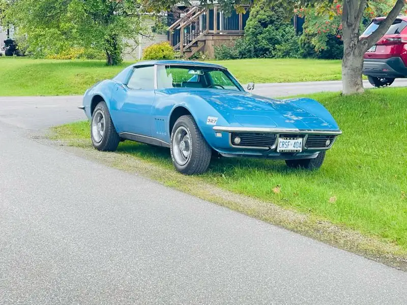 Chevrolet Corvette spotted in Deer Lake