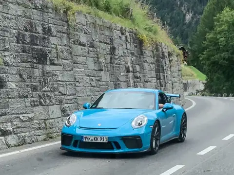 Porsche 911 GT3 spotted in Heiligenblut