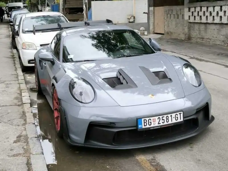 Porsche 911 GT3 spotted in Belgrade