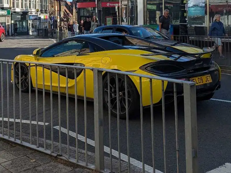 McLaren 540C spotted in Cardiff