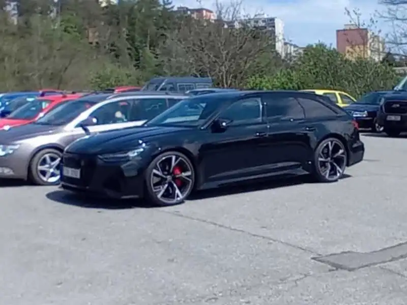 Audi RS7 Avant (2021) spotted in Třebíč, Czechia