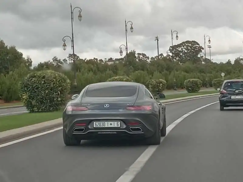 Mercedes-Benz AMG GT (2020) spotted in Salé, Morocco