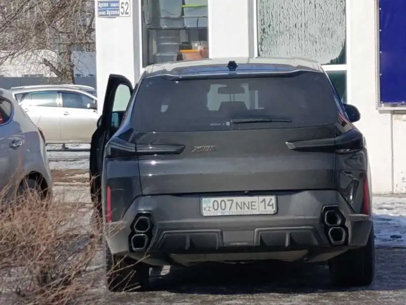 BMW X5 M (2022) spotted in Pavlodar, Kazakhstan