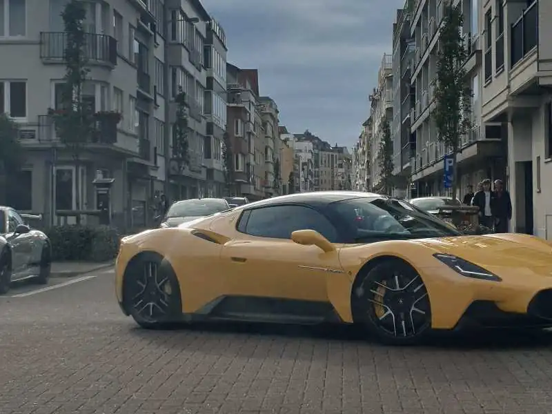 Maserati MC20 spotted in Brugge