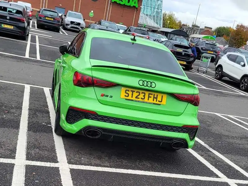 Audi RS3 spotted in Dundee