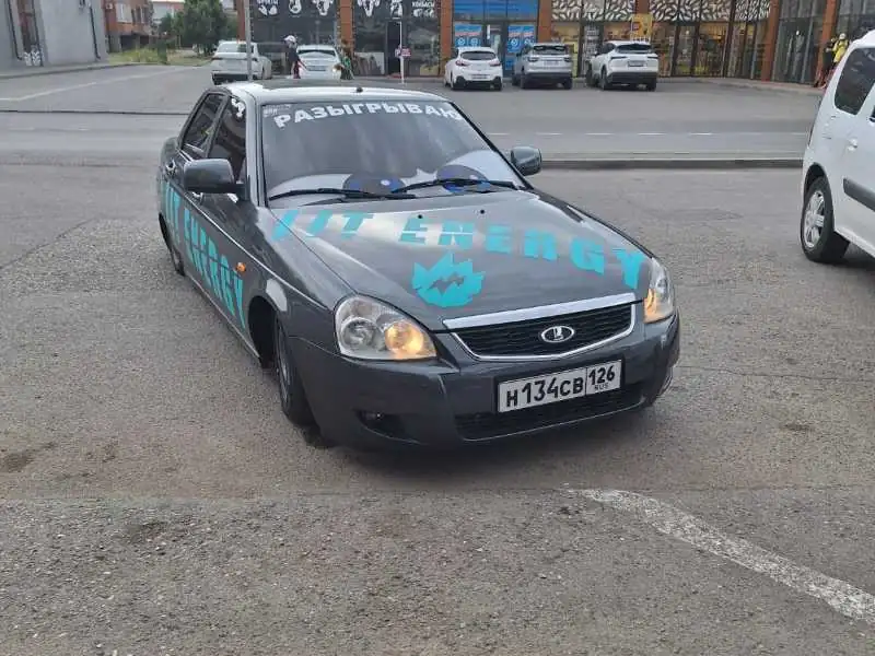 Lada Granta (2011) spotted in Yessentuki, Russia