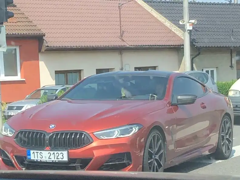 BMW 8 Series spotted in Třebíč