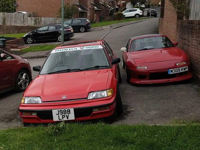 Honda Civic (1990) spotted in Cockermouth, United Kingdom