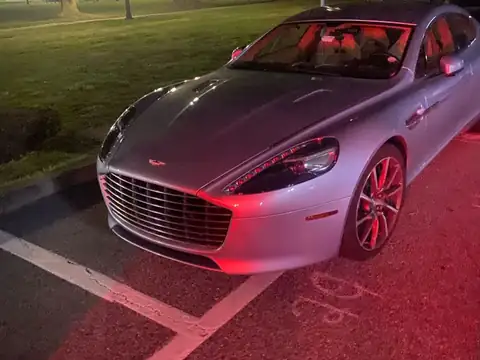 Aston Martin Rapide spotted in Falmouth