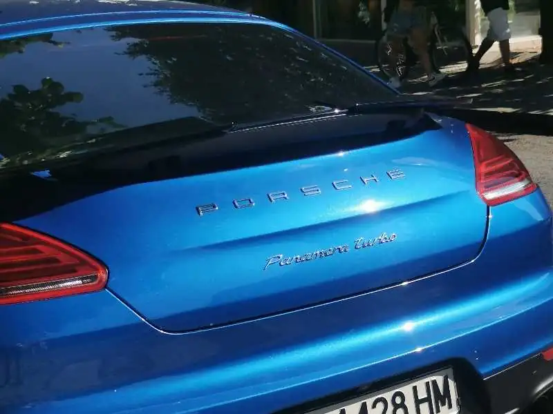 Porsche Panamera Turbo (2017) spotted in Varna, Bulgaria