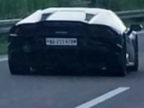 Lamborghini Aventador (2020) spotted in Wiesbaden, Germany