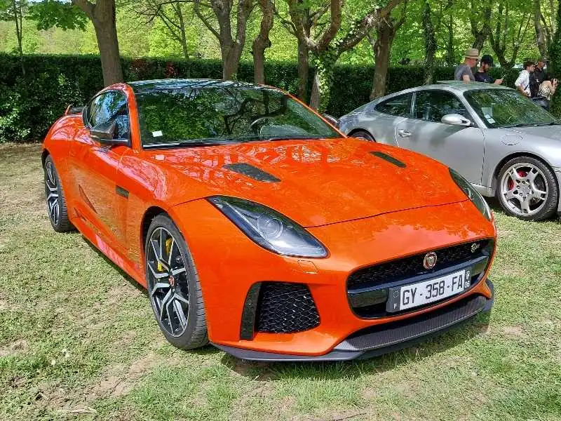 Jaguar F-Type SVR (2017) spotted in Marseille, France