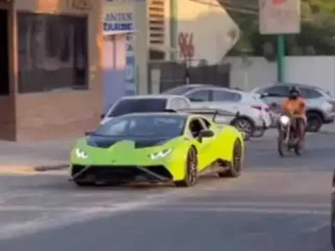 Lamborghini Huracán Performante (2017) spotted in Teresina, Brazil