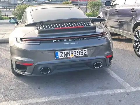 Porsche 911 Turbo S (2021) spotted in Lárisa, Greece