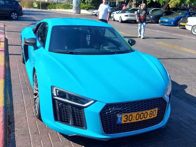 Audi R8 (2021) spotted in Tel Aviv, Israel