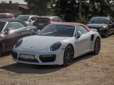 Porsche 911 Turbo S Cabriolet (2016) spotted in Budapest, Hungary