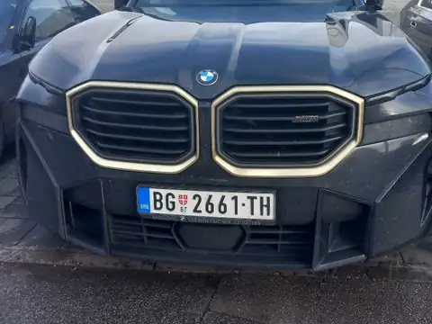 BMW XM spotted in Novi Sad