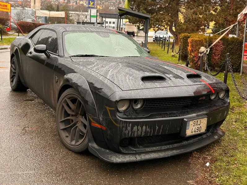 Dodge Challenger SRT Demon (2018) spotted in Prague, Czechia