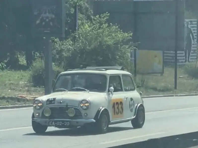 Mini Cooper (1965) spotted in Lisbon, Portugal