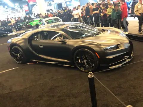 Bugatti Chiron (2021) spotted in Montréal, Canada