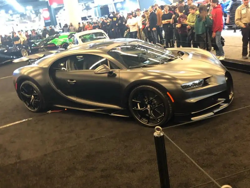 Bugatti Chiron (2021) spotted in Montréal, Canada
