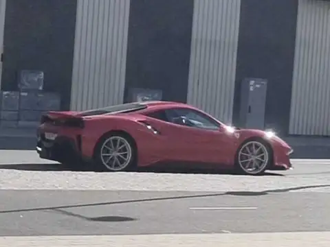 Ferrari 488 Pista (2019) spotted in Skellefteå, Sweden