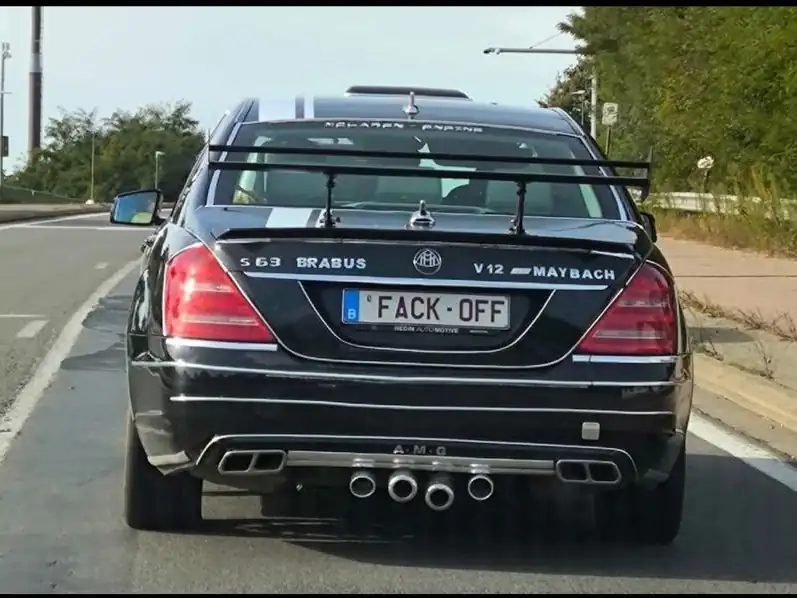 Maybach S 63 Brabus (2007) spotted in Łomża, Poland