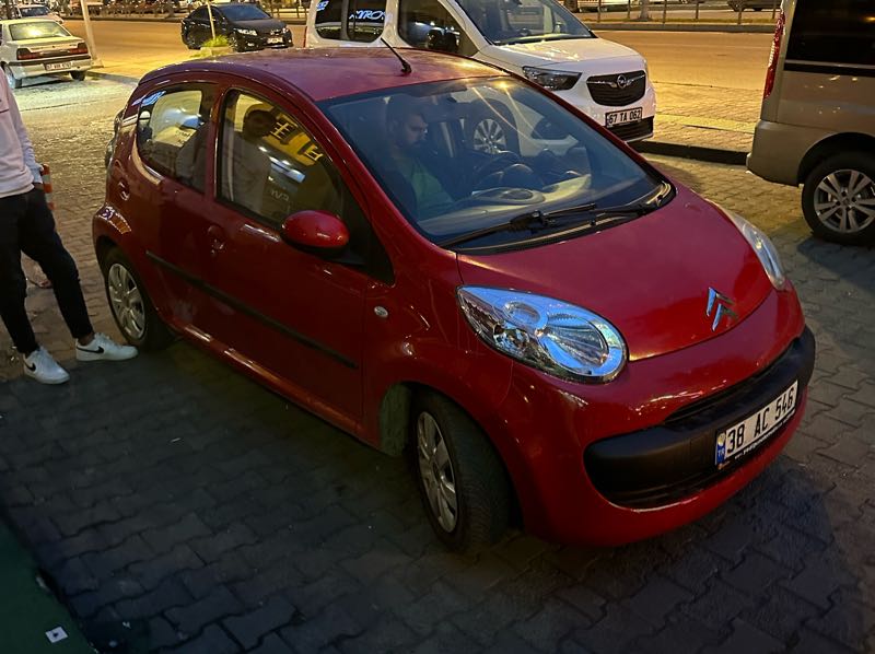 Citroën C1 spotted in Ereğli