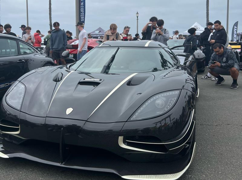 Koenigsegg Agera RS (2017) spotted in Huntington Beach, United States