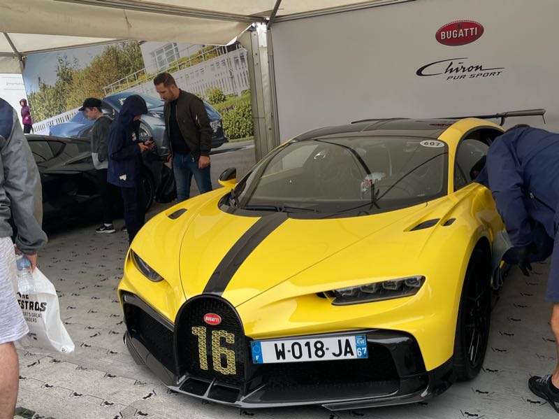 Bugatti Chiron Pur Sport spotted in Bognor Regis