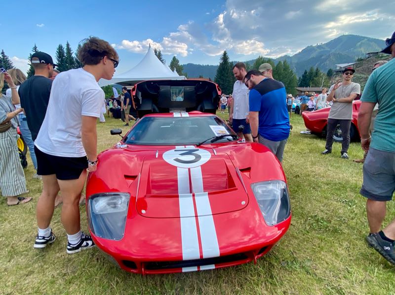 Ford GT40 spotted in Ketchum