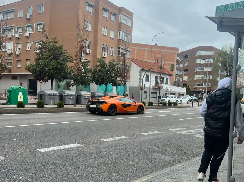 McLaren P1 spotted in Torrejón de Ardoz