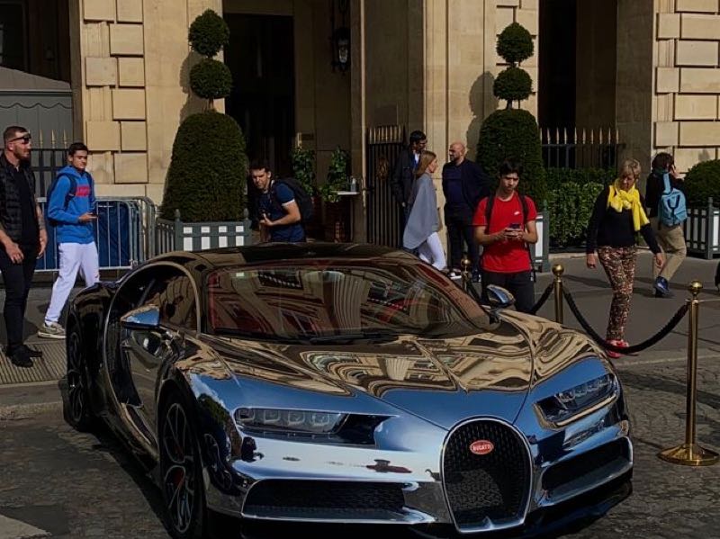 Bugatti Chiron spotted in Nuremberg