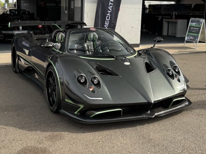 Pagani Zonda HP Barchetta spotted in London