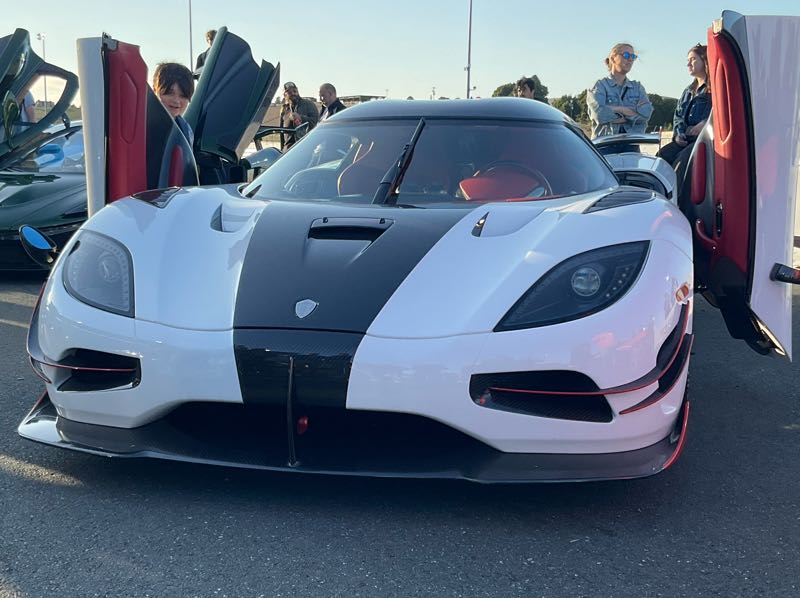 Koenigsegg Jesko spotted in Novato