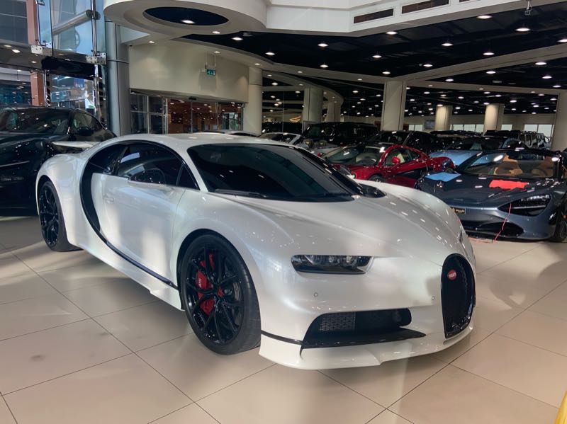 Bugatti Chiron spotted in Zayed City